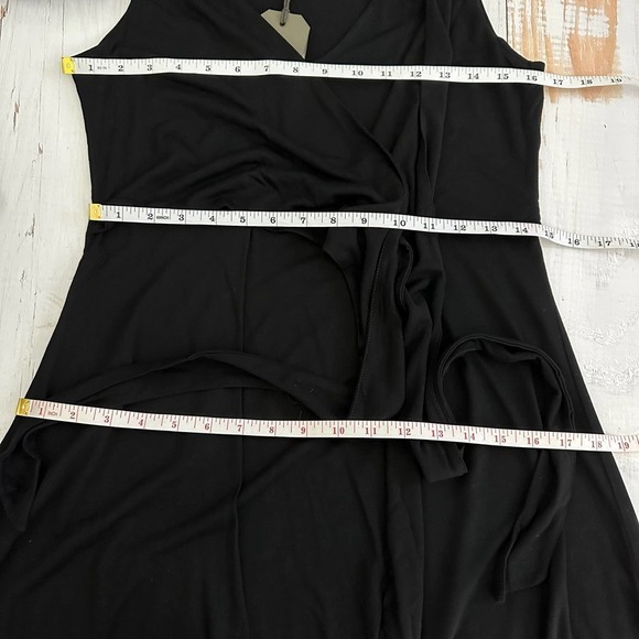 All Saints Jayda Jersey Tunic Soft Knit Dress Size Small Black - Picture 6 of 10